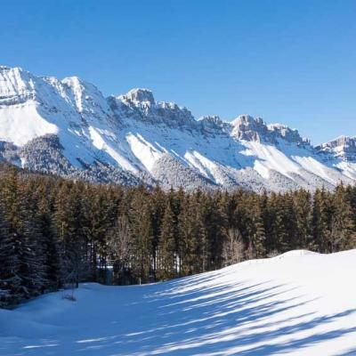 Randonnées hivernales Jura et Vercors