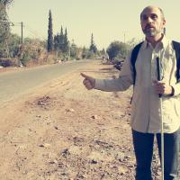 Jean-Pierre en stop sur la route de Marrakech